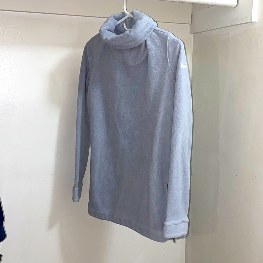 grey nike turtleneck sweater